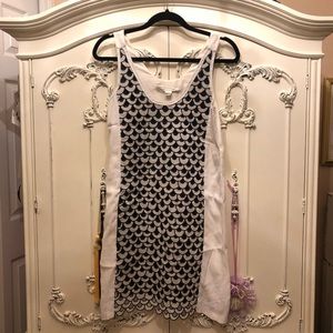 DVF Linen White Dress